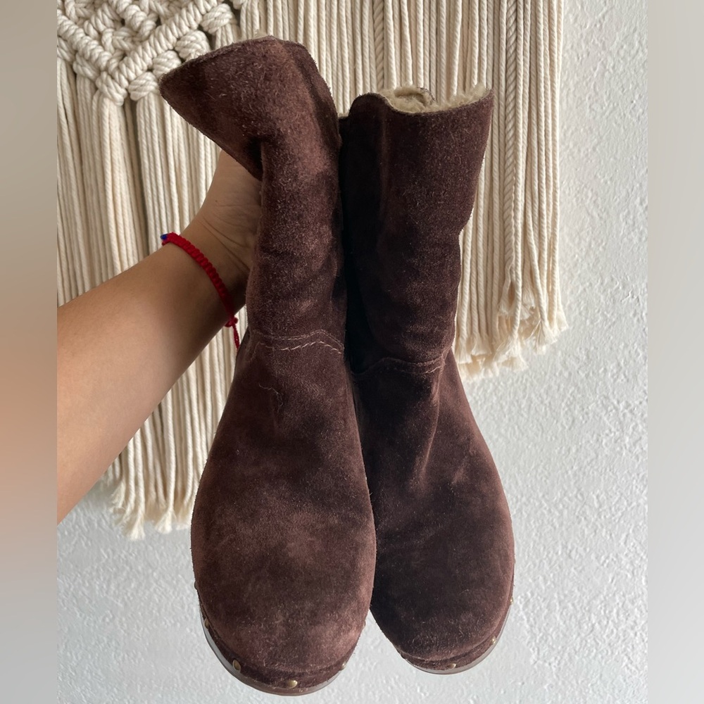 UGG Booties wooden heel - Picture 5 of 7